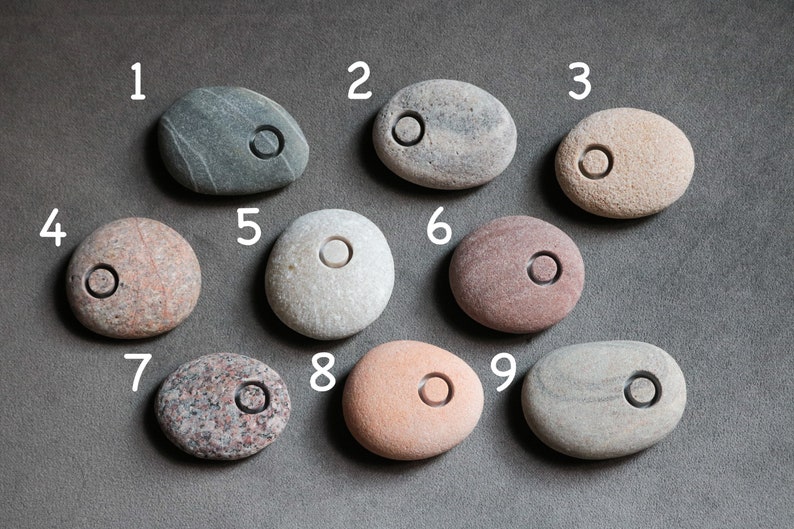 Scared Pibble Sea Stone Incense Holder - Sacred Space - Pebble Incense Burner ...