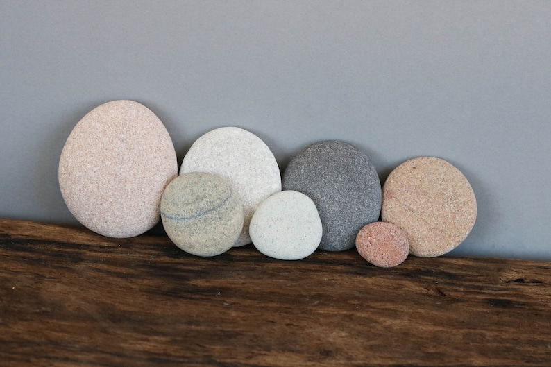 Zen Balance Pebbles Small Beach Stone Cairn Mindfulness Gift Stacking Stones image 8