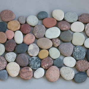 Pebble Art Supplies Set of Small Decorative Stones Sustainable Crafting image 9