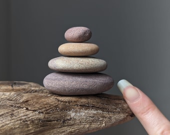 Small Zen Garden Stones - Meditation Altar - Balance Stacking Pebbles