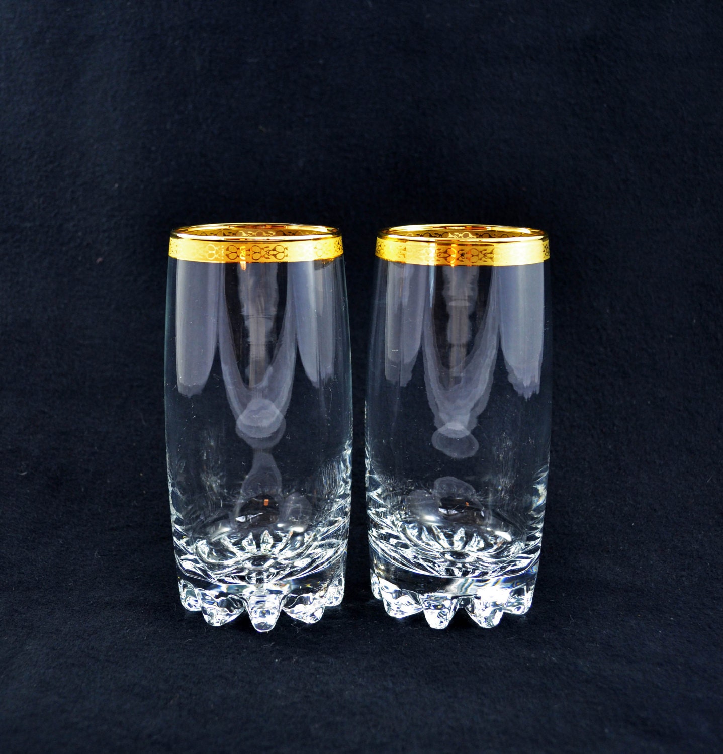 Vintage Highball Cocktail Glasses Pasabahce Highball Glasses Etsy