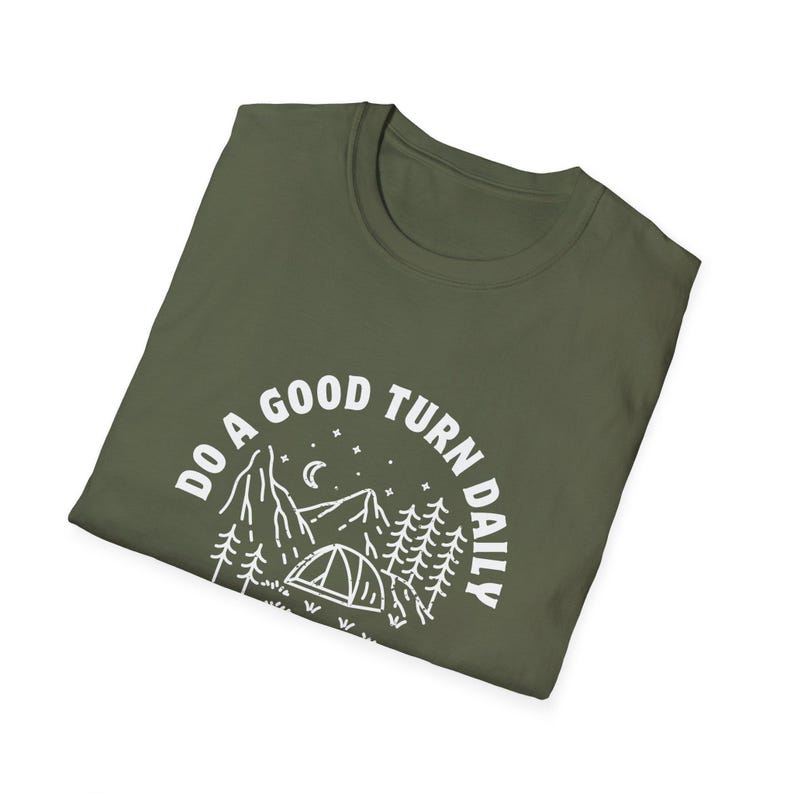 Custom Girl Scout Troop Shirts - Personalized Camping Tees - Scout Team Apparel - Unique Troop Number Gifts - Girls Camping T-Shirts image 7