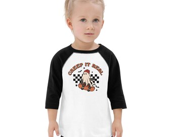 Creep It Real Toddler baseball shirt