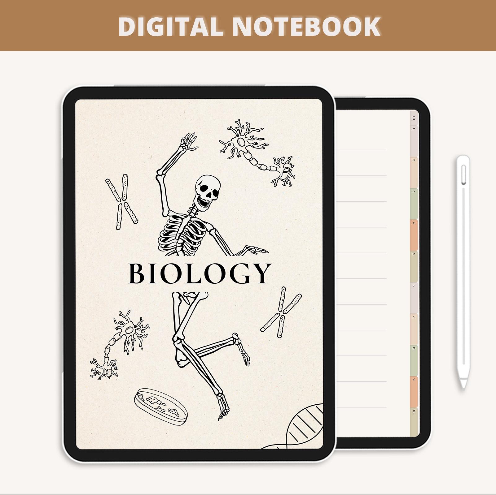 Biology goodnotes - Etsy België, image size:1601x1600