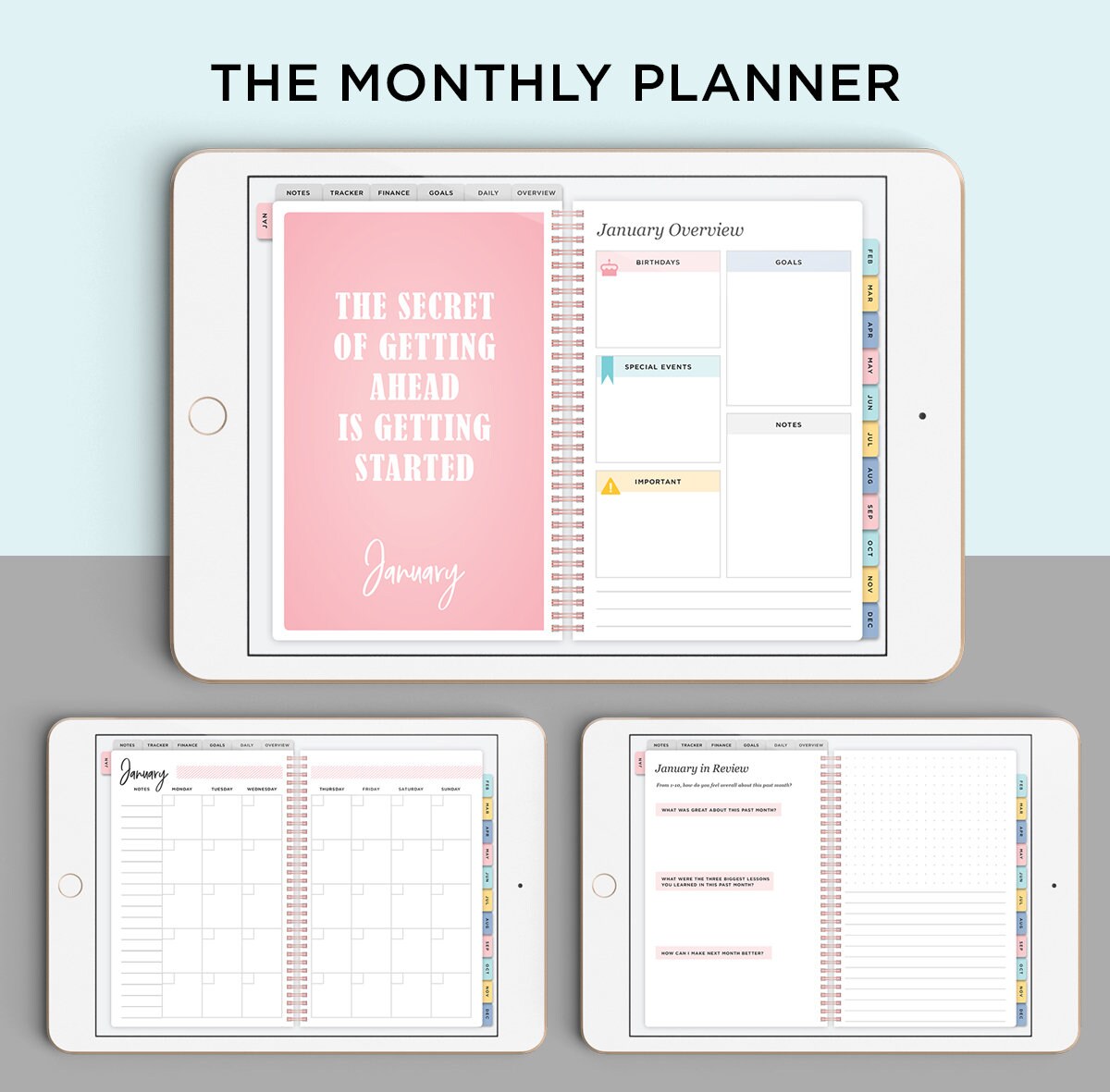 Digital Planner, iPad Planner, Goodnotes Planner - Etsy