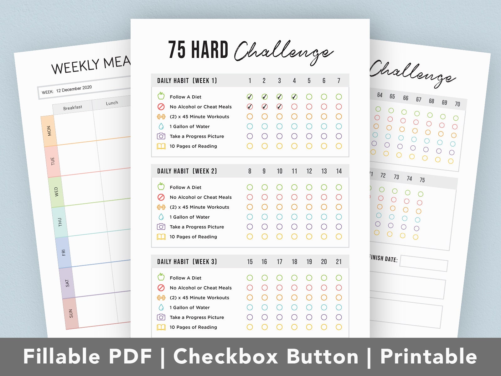 View 75 Hard Calendar Printable Free Pictures