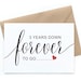 Anniversary Card Printable - Etsy