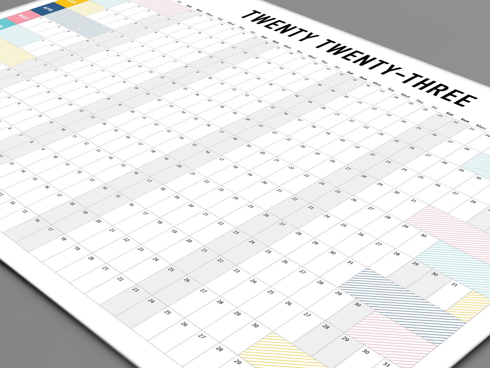 2023-year-planner-wall-planner-large-wall-calendar-etsy-new-zealand