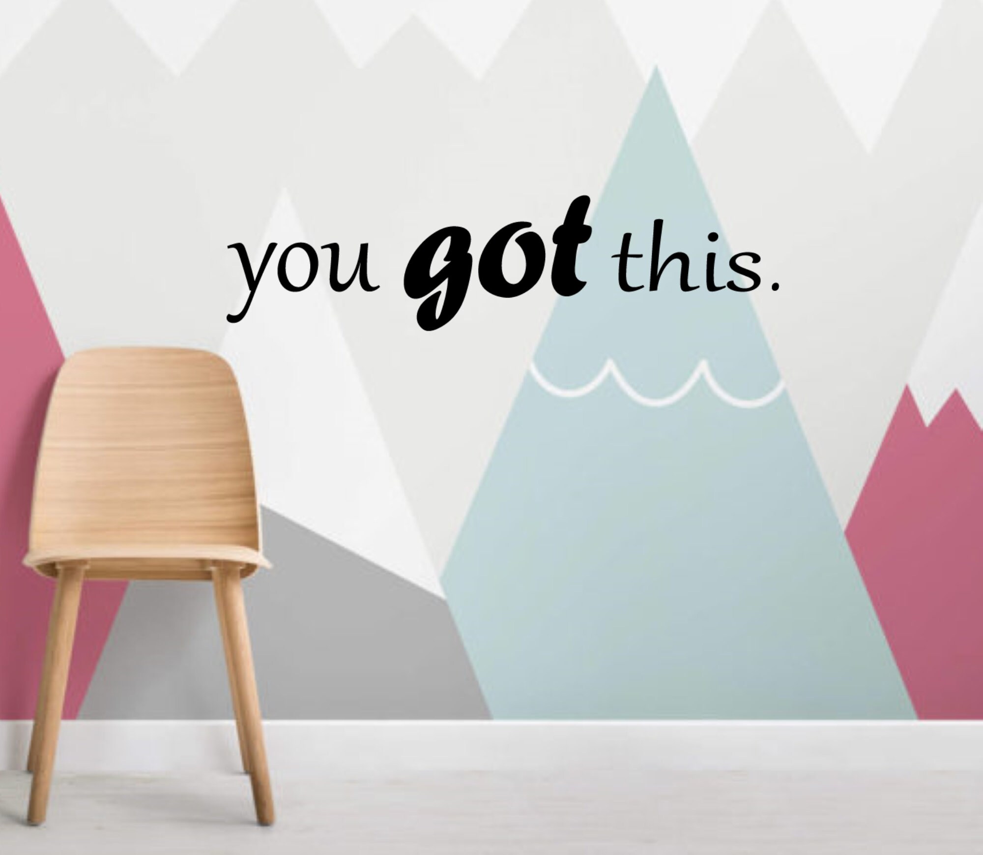 You Got This Vinyl Wall Decal Sticker Classroom Motivation | Etsy