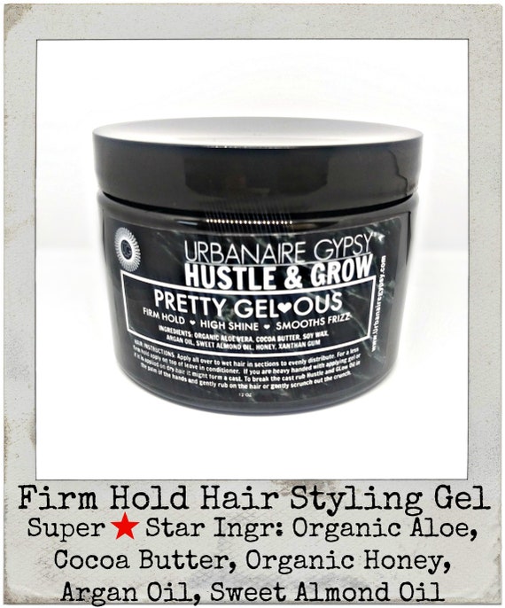 Firm Holding Hair Styling Gel Etsy