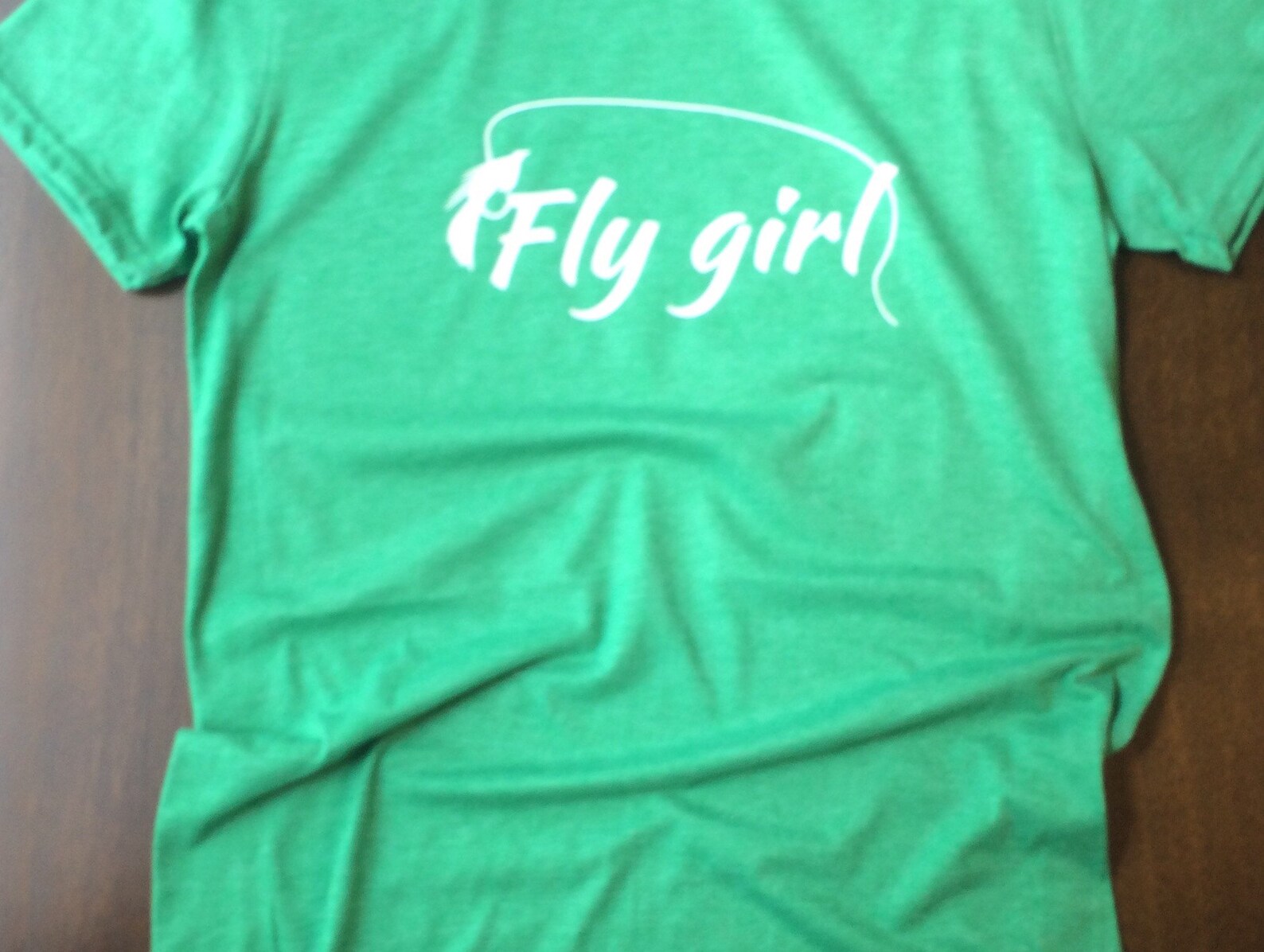 Fly girl shirt fly fishing shirt custom shirts gifts for her Etsy