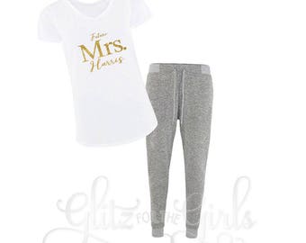 bride and groom tracksuits