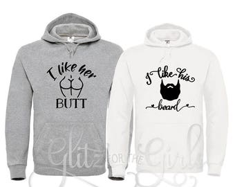 hubby and wifey sweatshirts