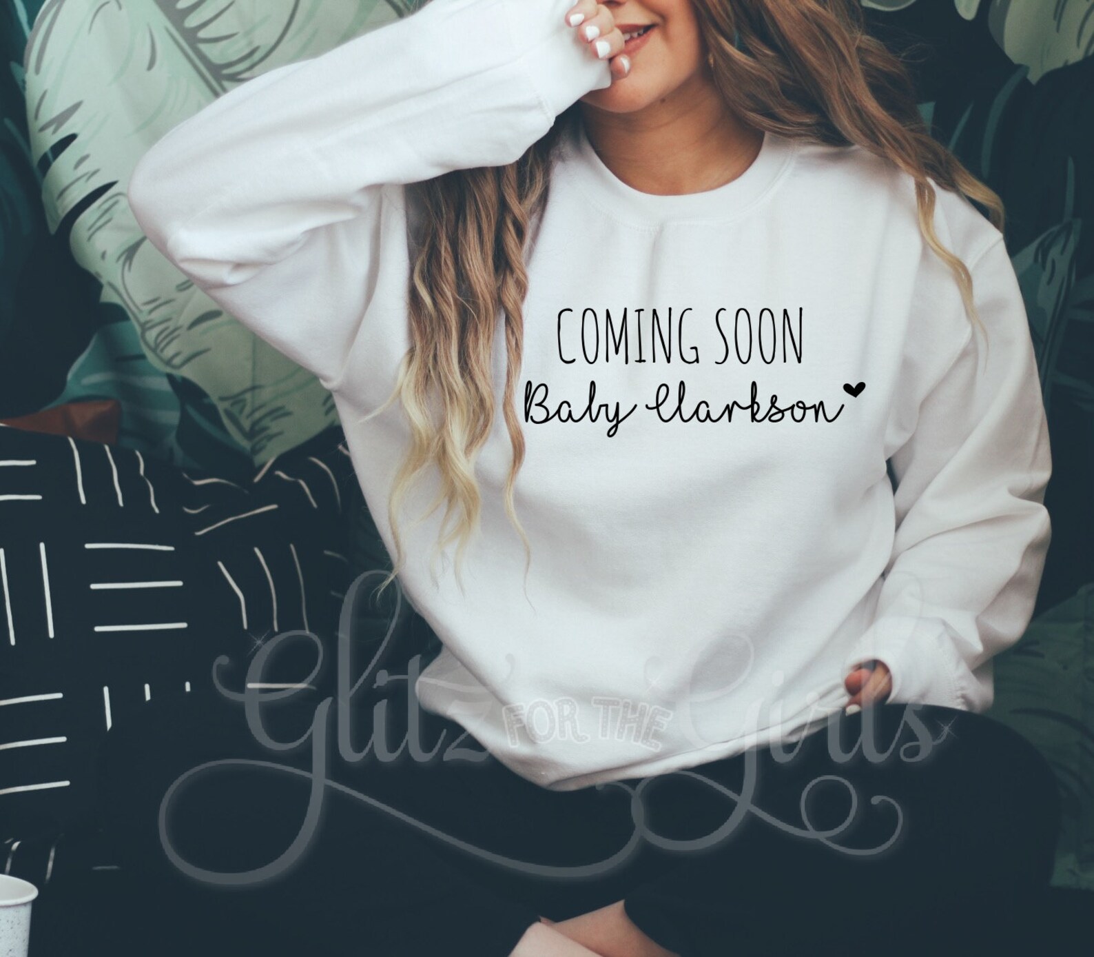 Coming Soon Jumper Pregnancy Announcement Sweatshirt Mummy Etsy