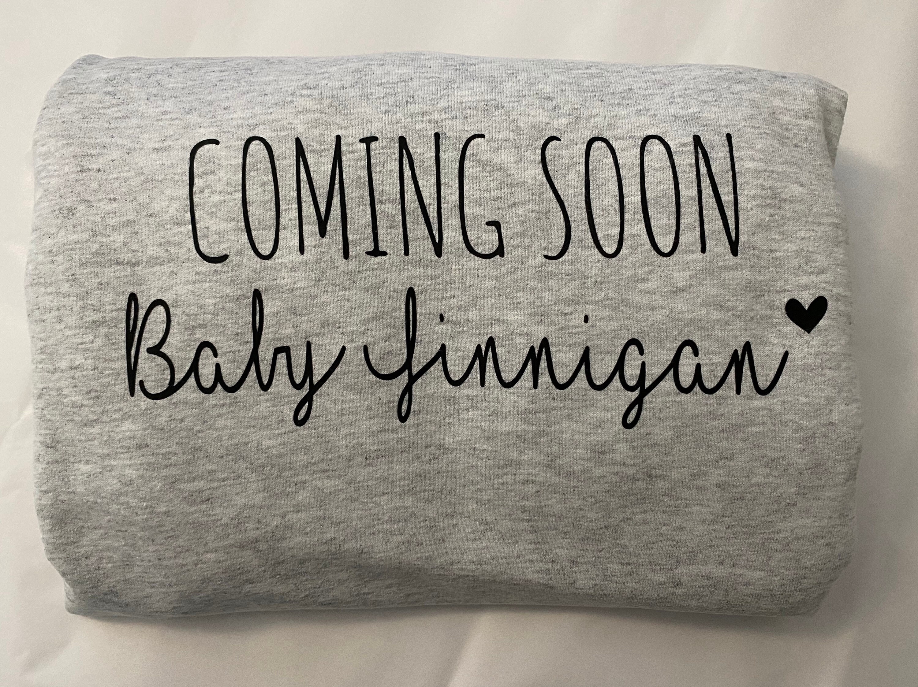 Coming Soon Jumper Pregnancy Announcement Sweatshirt Mummy Etsy UK