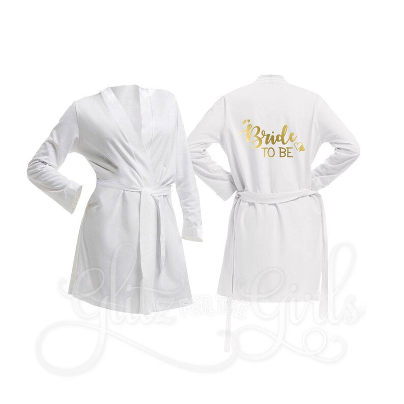 personalised bridal dressing gowns