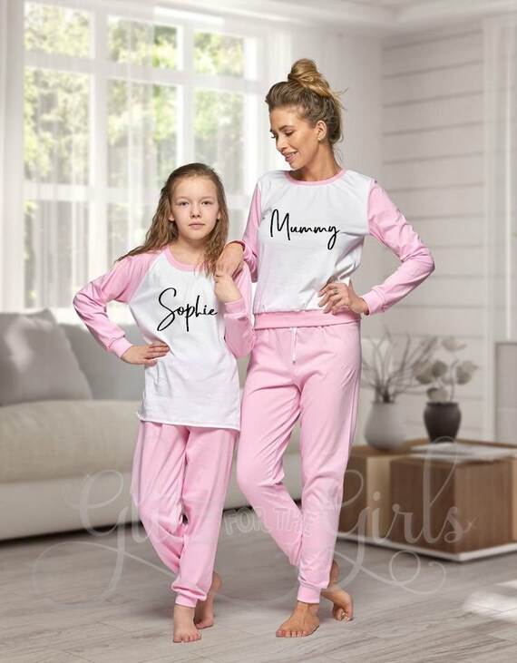 matching mum and daughter pjs