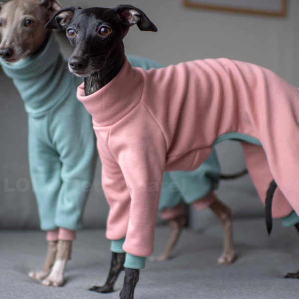 Alpine Fleece Onesie for Italian Greyhounds