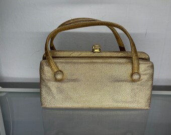 Vintage Gold Handled Purse