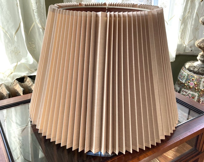 Stiffel Pleated Lamp Shade Etsy