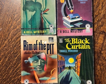 Dell Mystery Paperback Collection Map Back Series