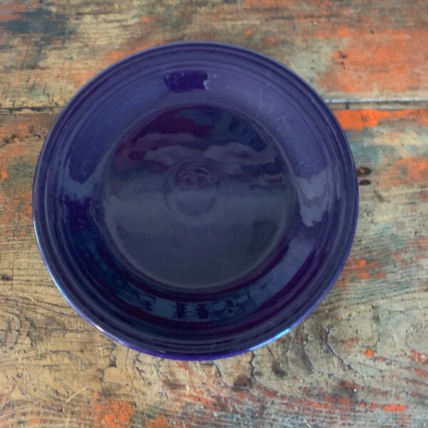 Fiestaware Plum Dinner Plate 10.5" Contemporary Purple Retired Fiesta                    4 Available