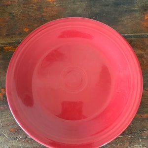 Fiestaware Scarlet 10.5&quot; Dinner Plate Fiesta Red