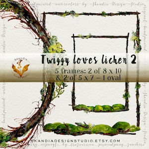Woodland Clipart, Handpainted clipart, Watercolor Clipart, rustic boho clipart, twig wreath, wreath clipart, rustic clipart, boho clipart,