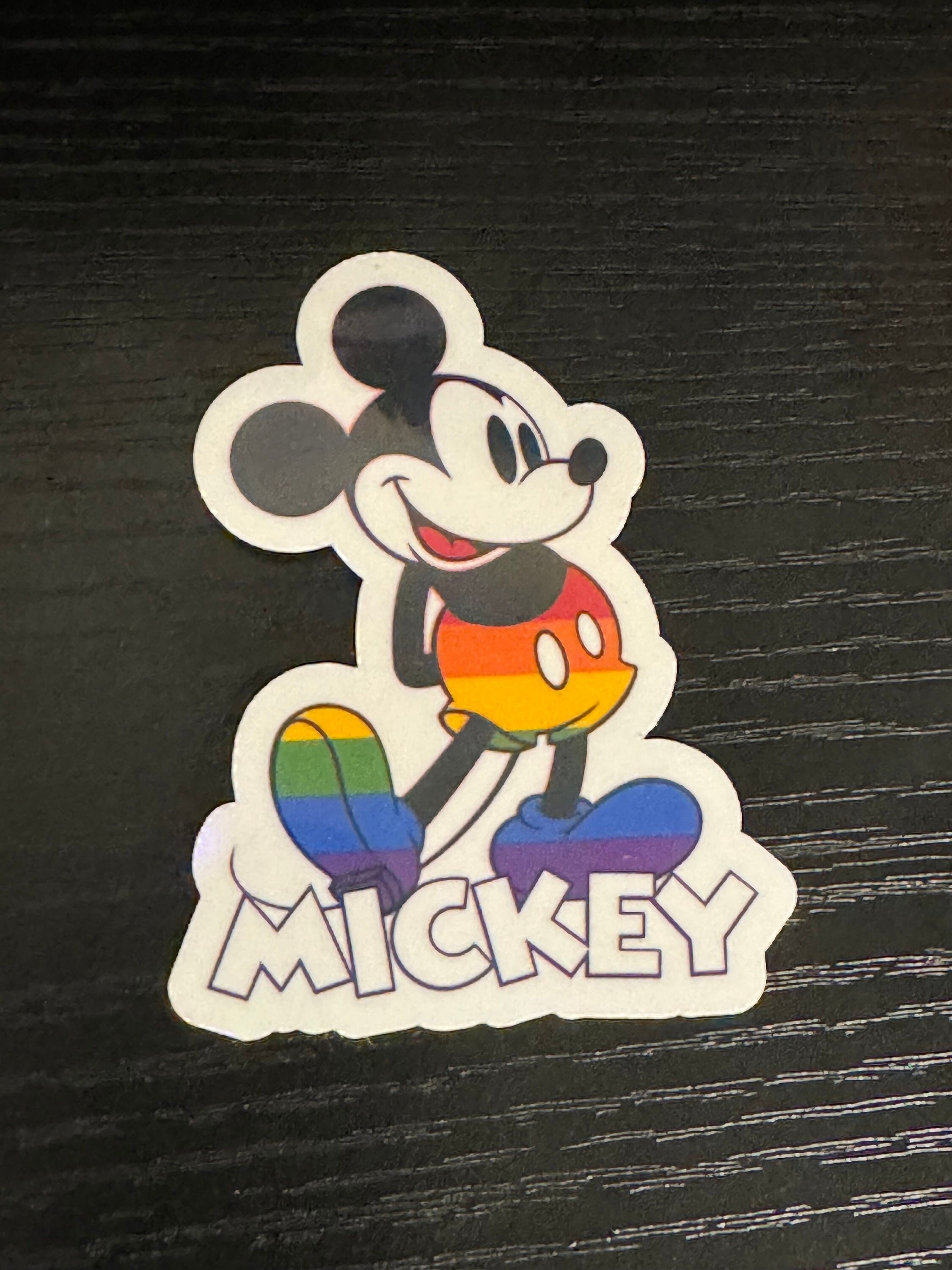 Mickey Sticker - Etsy