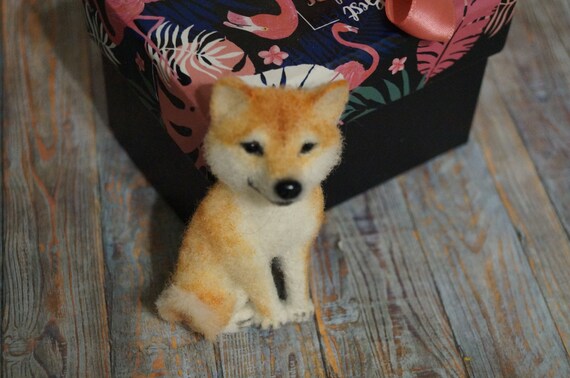 Shiba Shiba Inu Shiba Dogshiba Pin Dog Brooche Hatiko Felting