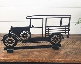 Model A Ford Mailbox Topper- Mailbox Topper- Personalized Mail Box
