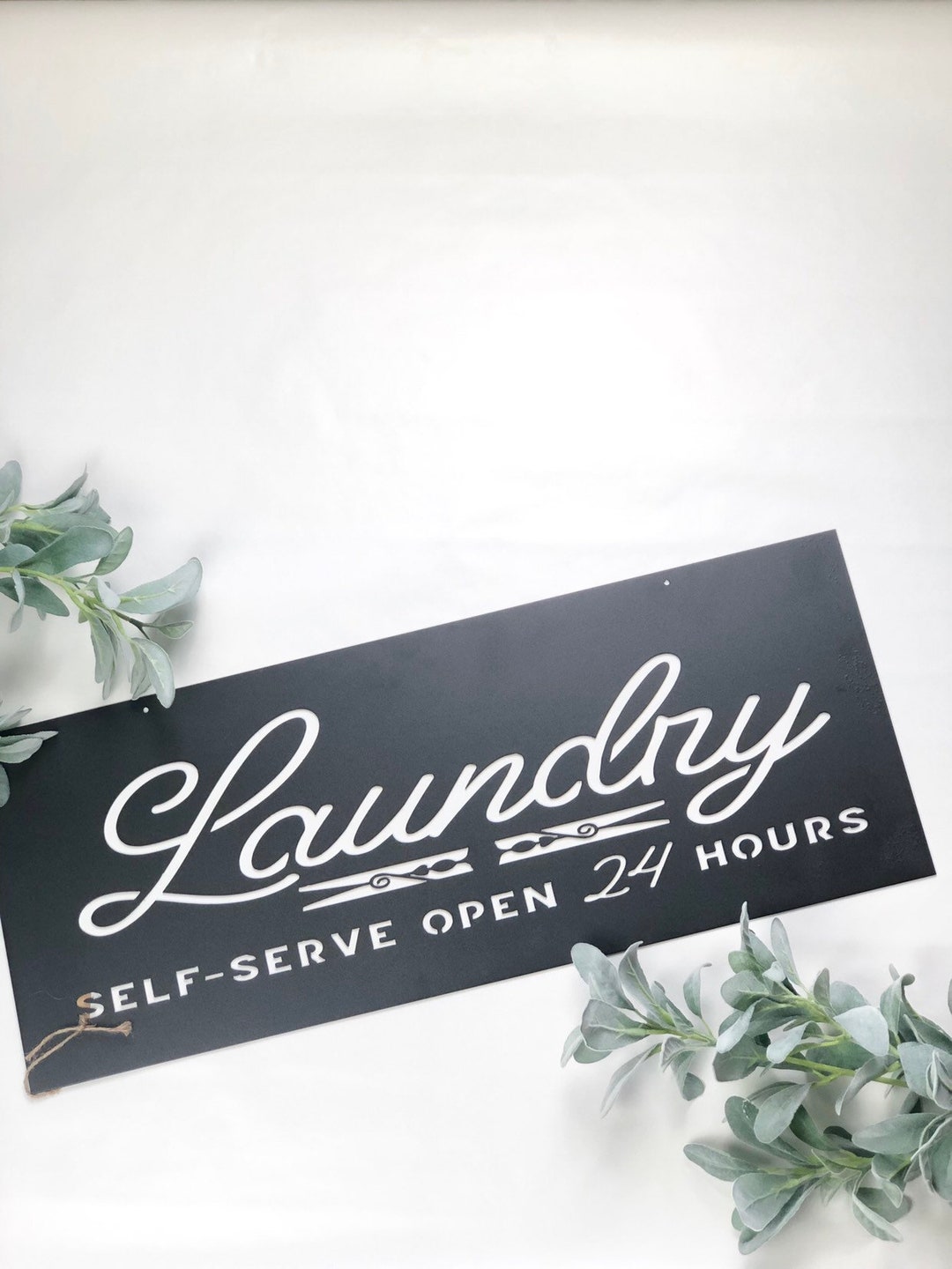 Laundry Room Metal Sign Metal Sign Metal Words Metal Wall Etsy