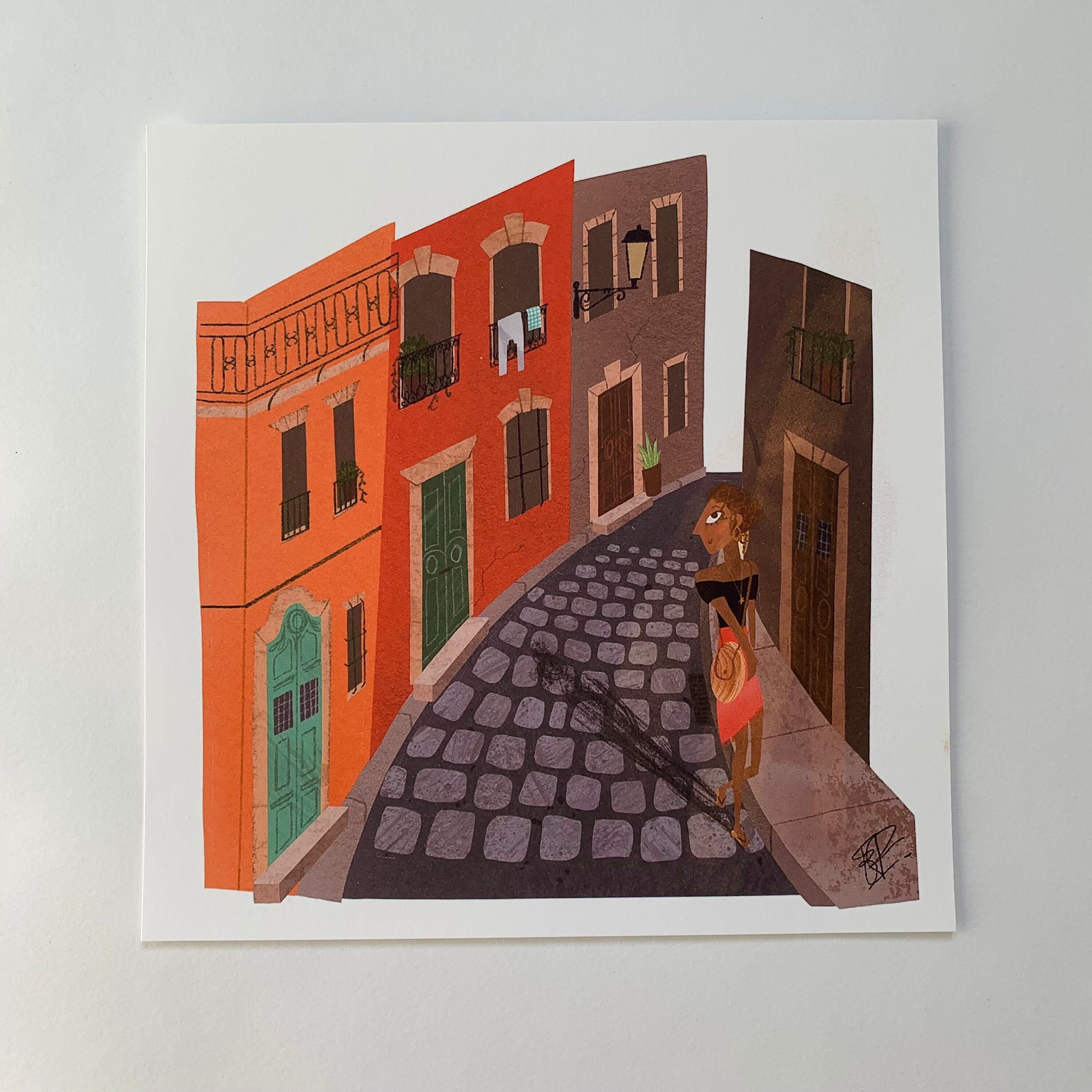 A Wander Through Spanish Streets - Print
