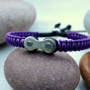 Bike chain paracord best sale bracelet
