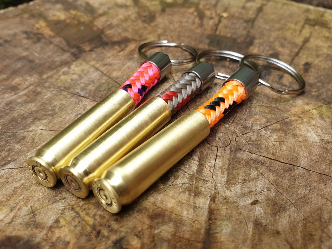 Handmade Keyring Bullet Casing Keyring Climbing Rope Keyring Key Chain