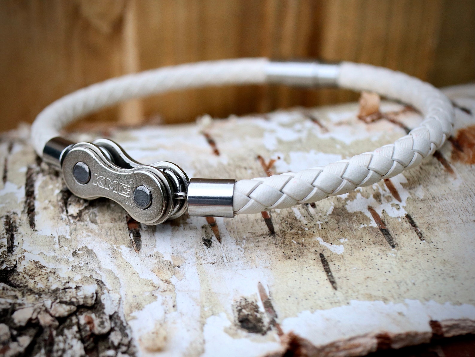 Bracelet Artisanal En Chaîne De Vélo Véritable - Commerce Équitable - Neuf Avec Étiquettes