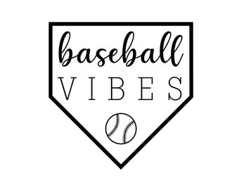 Free Free 137 Home Run Vibes Svg SVG PNG EPS DXF File