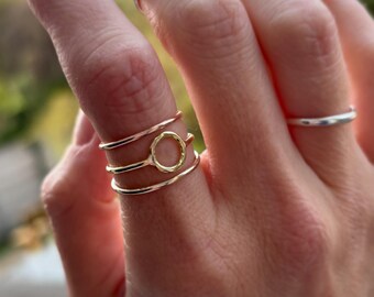 9ct Anello Oro Bianco Leggero Sagomato A D Di Matrimonio - Foto 6