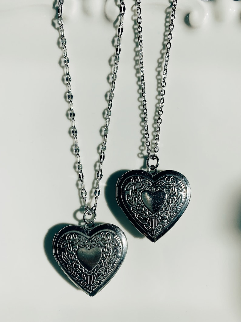 Heart Locket Necklace | Waterproof 