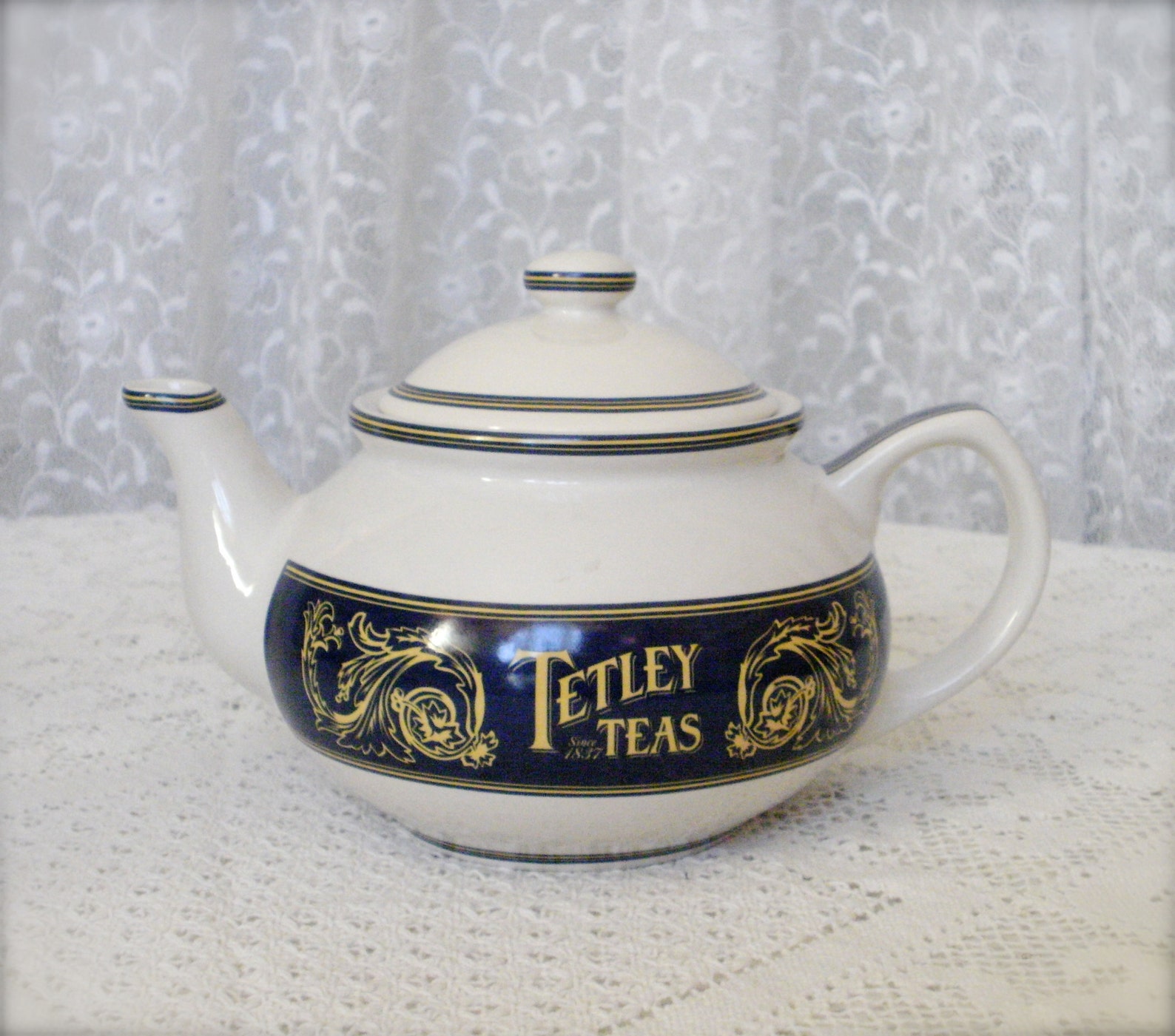Tetley Teas Teapot Collector Edition Tetley Teas Teapot Etsy