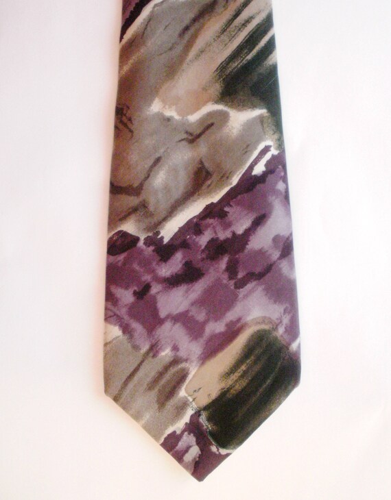 417 Van Heusen Silk Men's Tie, Vintage Men's Neckt