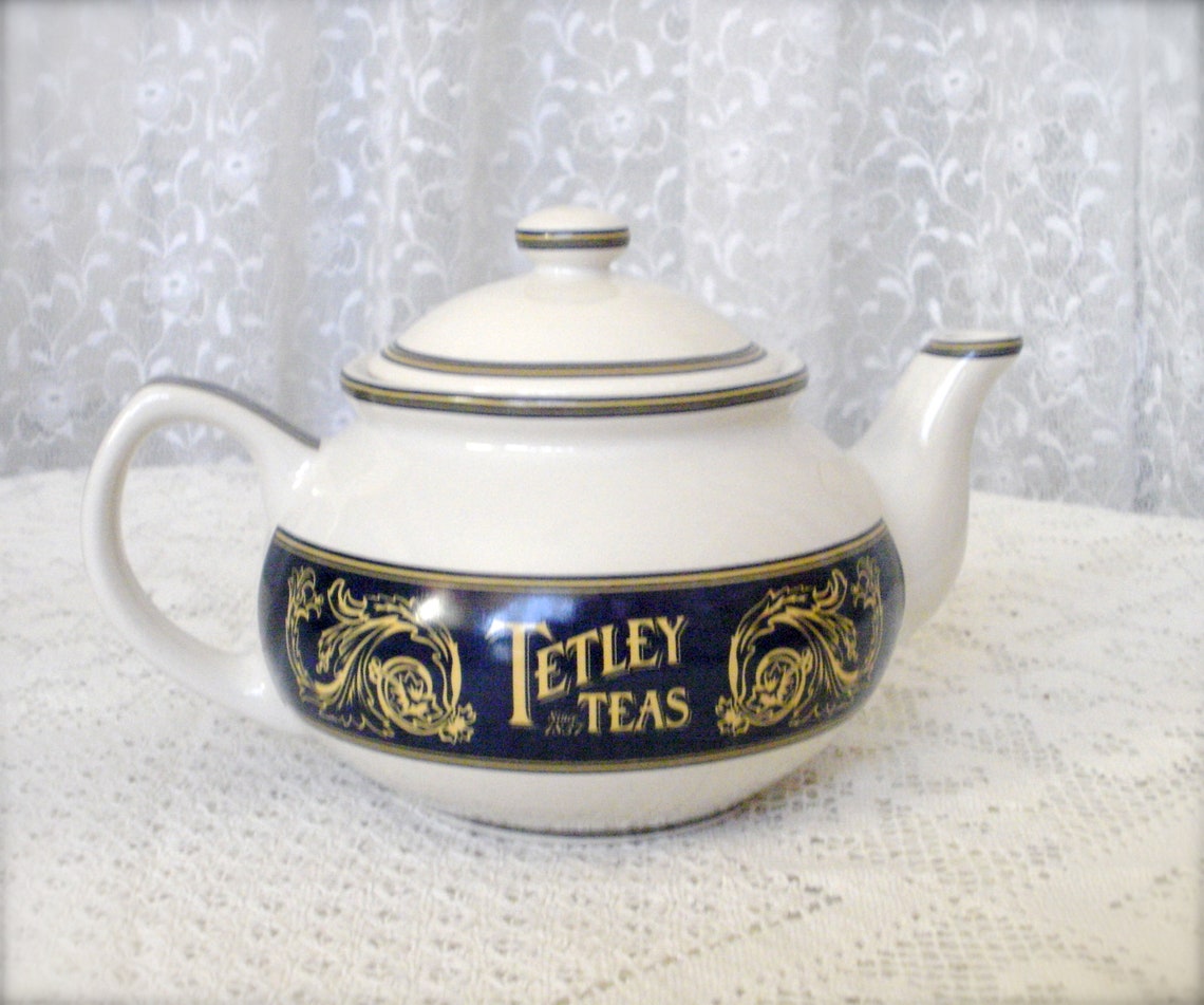Tetley Teas Teapot Collector Edition Tetley Teas Teapot Etsy
