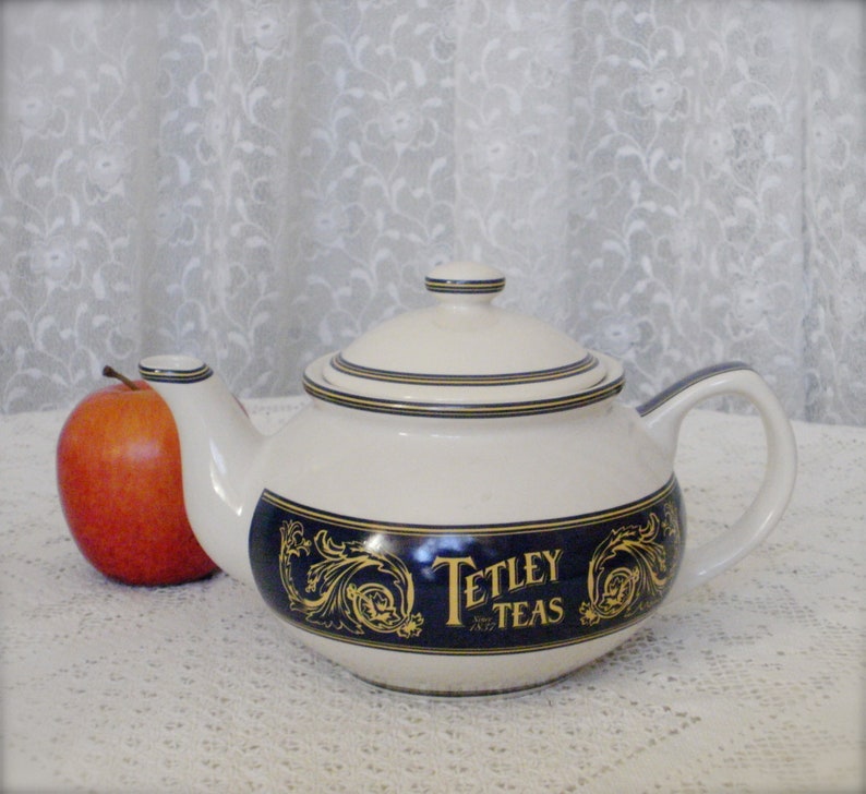 Tetley Teas Teapot Collector Edition Tetley Teas Teapot Etsy