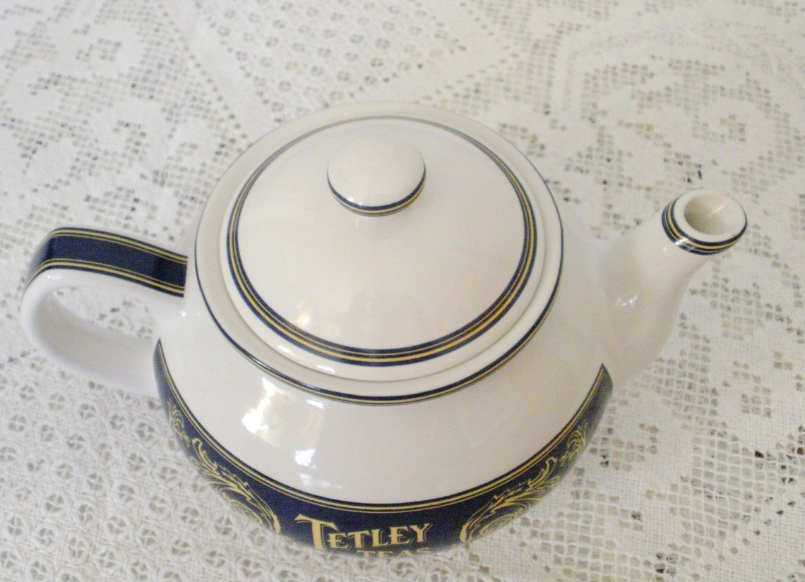 Tetley Teas Teapot Collector Edition Tetley Teas Teapot Etsy