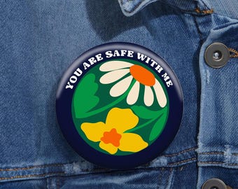 Feminist Equality Button Pin, Women’s Empowerment Badge, Female Power Activist Pin, Women’s Rights Protest Button, Social Justice Pin