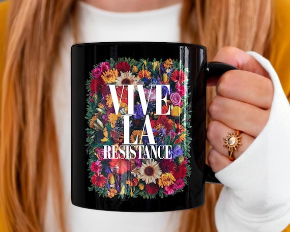 Feminist Protest Mug, Social Justice Coffee Cup, DEI Activist Gift, Empowerment Mug, Equality Awareness Cup, Feminism Resistance Drinkware