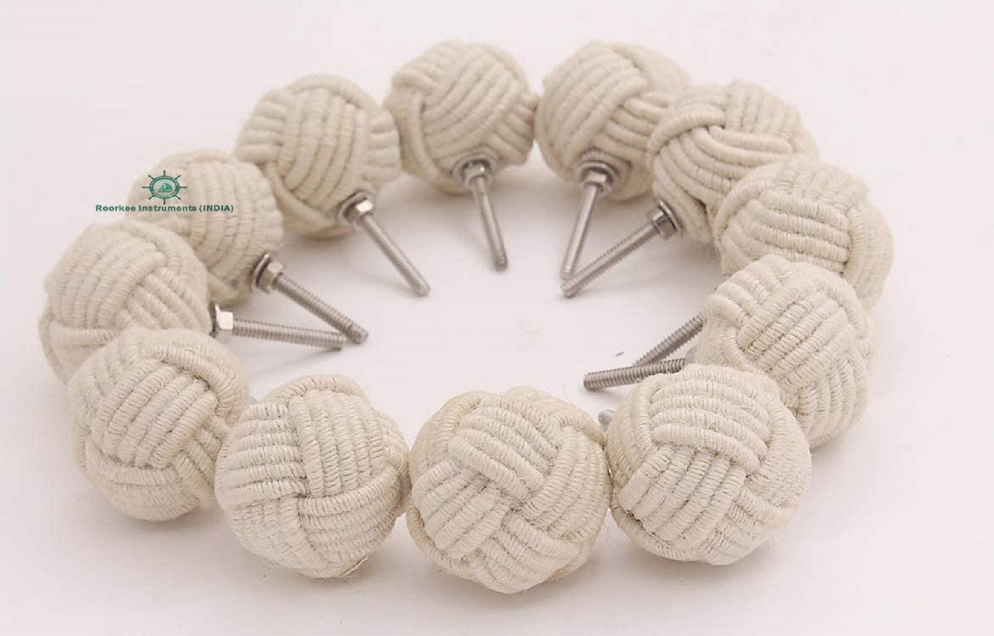 RII Twested Jute Rope Door Knobs/Rope Knot Drawer Pulls and Etsy