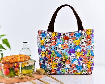 pokemon insulated lunch bolsa
