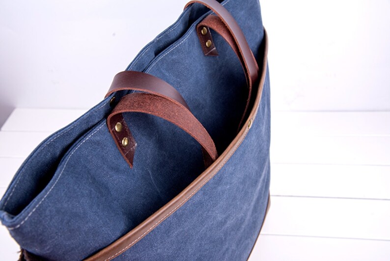 Large Diaper Bag Baby Bag Canvas Diaper Bag\uff0cLarge Tote Diaper Bag\uff0c9 pockets Nappy Bag,Canvas Leather ToteLarge Diaper Bag Set