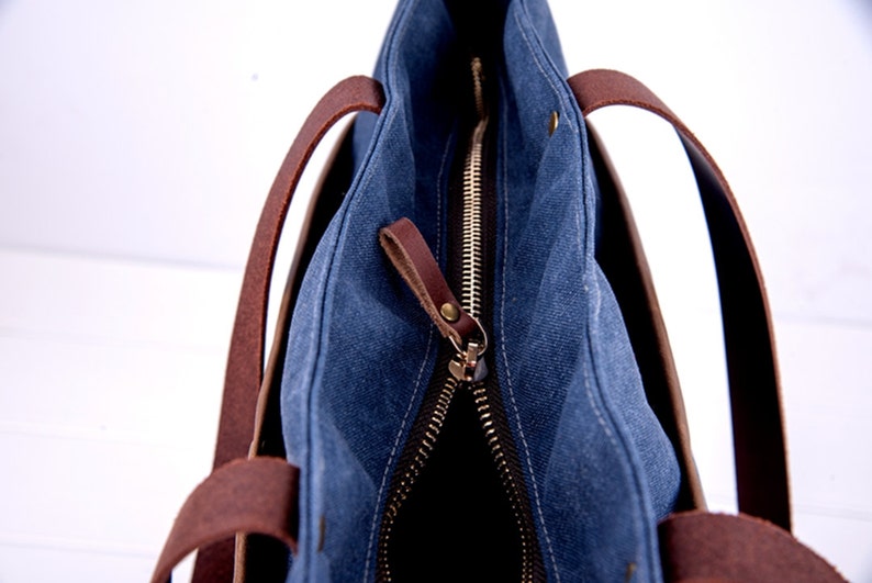 Large Diaper Bag Baby Bag Canvas Diaper Bag\uff0cLarge Tote Diaper Bag\uff0c9 pockets Nappy Bag,Canvas Leather ToteLarge Diaper Bag Set